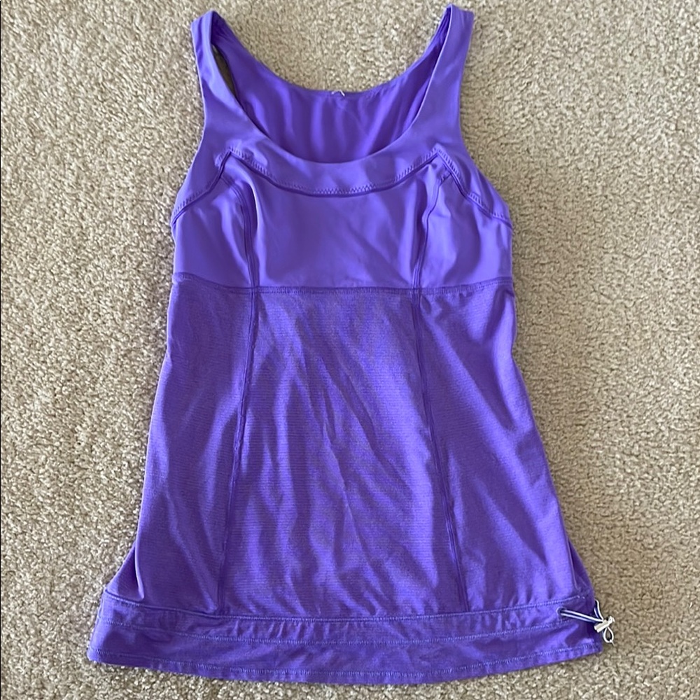 Vintage Purple Lululemon Tank Top